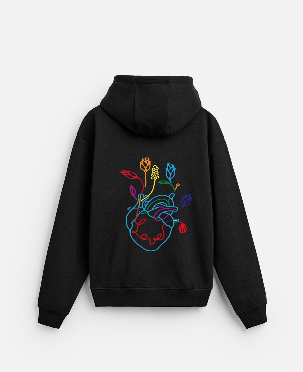 Premium Cotton Heart Hoodie