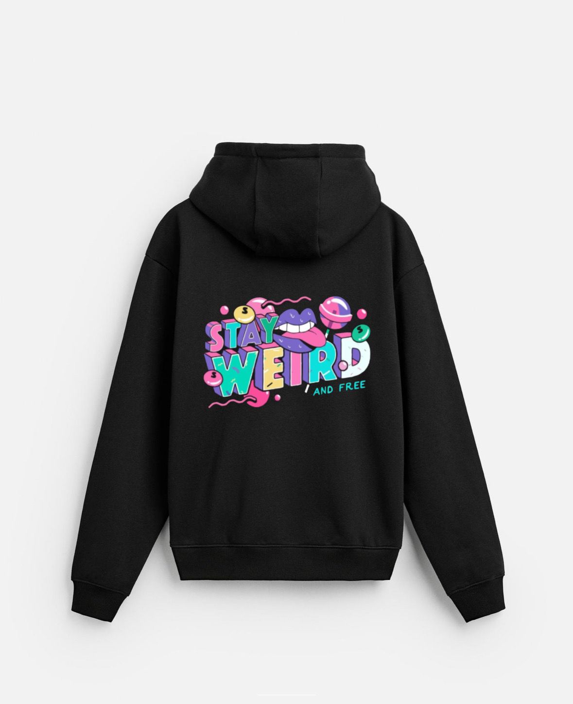 Cotton Premium Hoodies Black