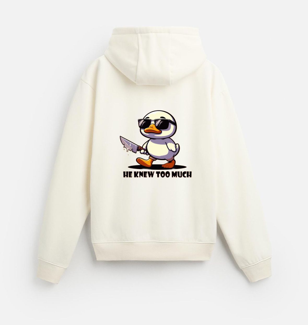 Premium Cotton Off White Hoodie