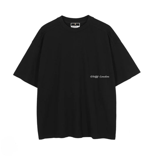 WOLFF | LONDON Essentials Black T shirt