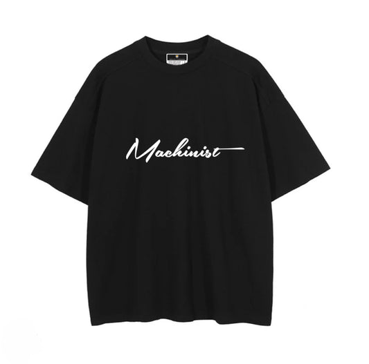 WOLFF | LONDON Machinist Black TShirt