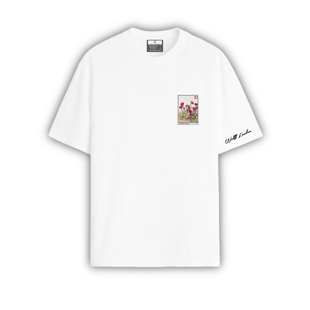 WOLFF | LONDON Women D Letter T shirt