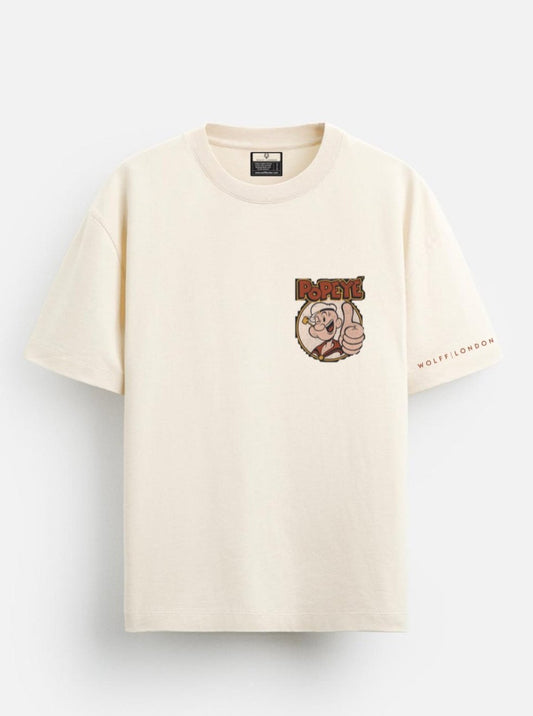 WOLFF | LONDON Popeye Oversized T shirt