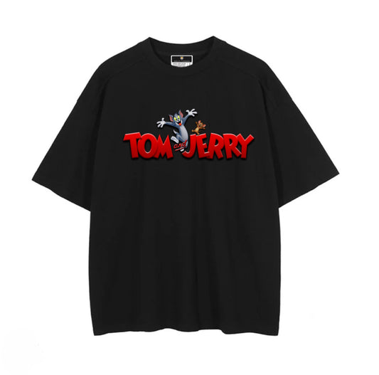 WOLFF | LONDON Tom and Jerry Oversized T shirt