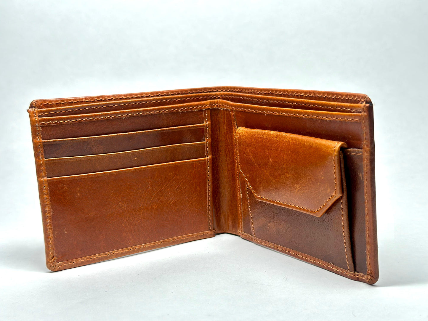 WOLFF | LONDON Crunch Leather Wallet