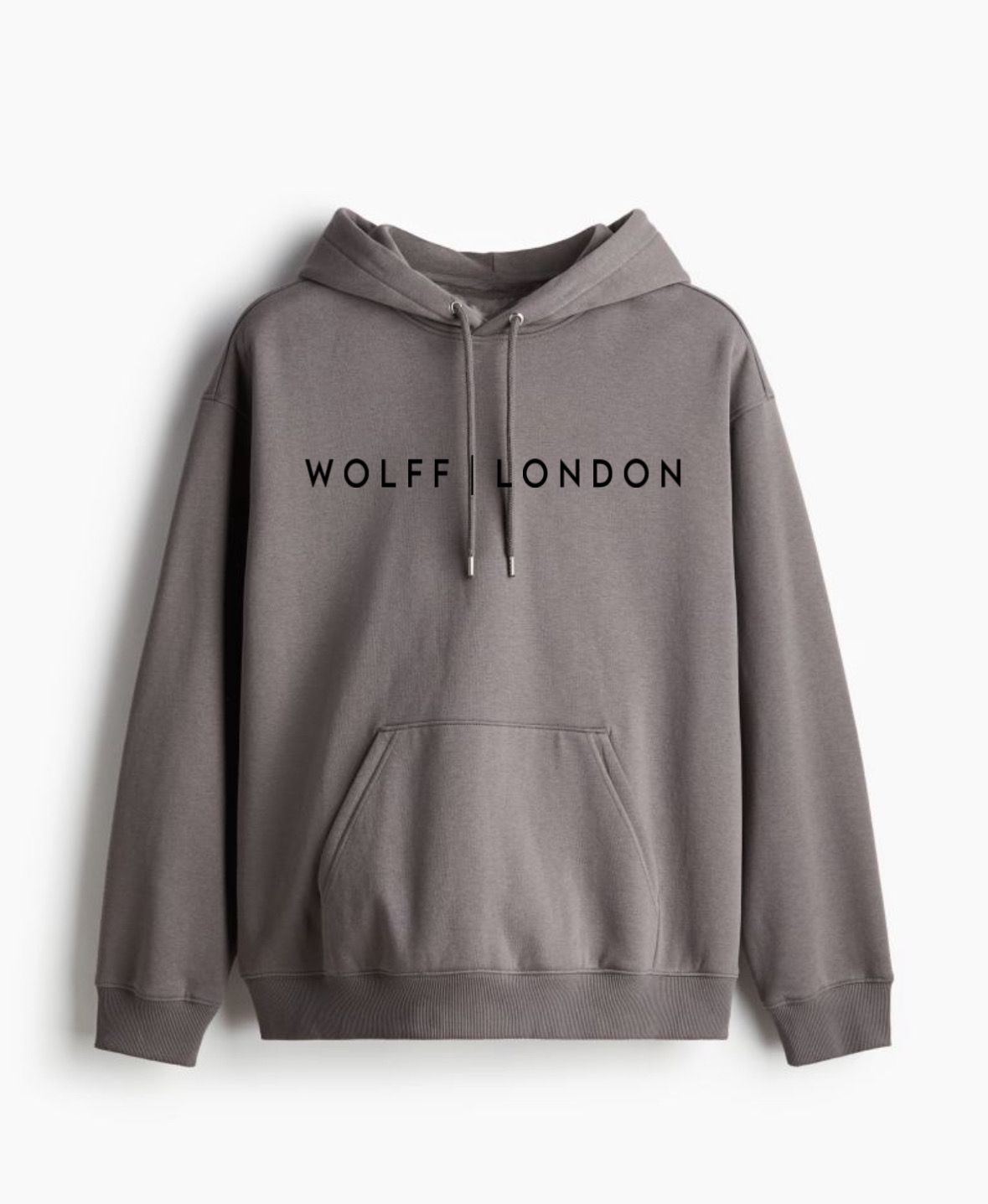 Cotton Premium Gray Hoodie