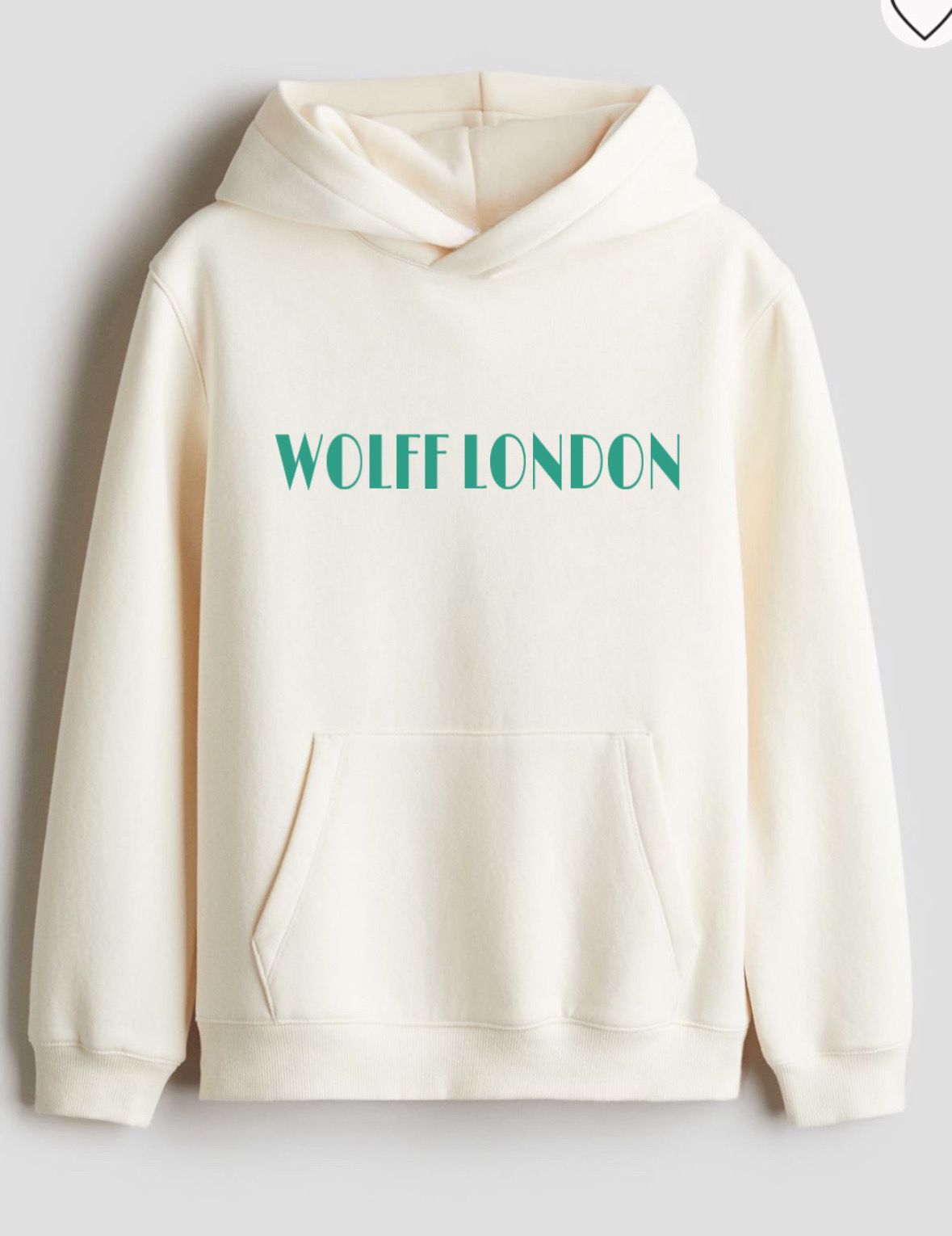 Premium Cotton Flower Up Hoodie