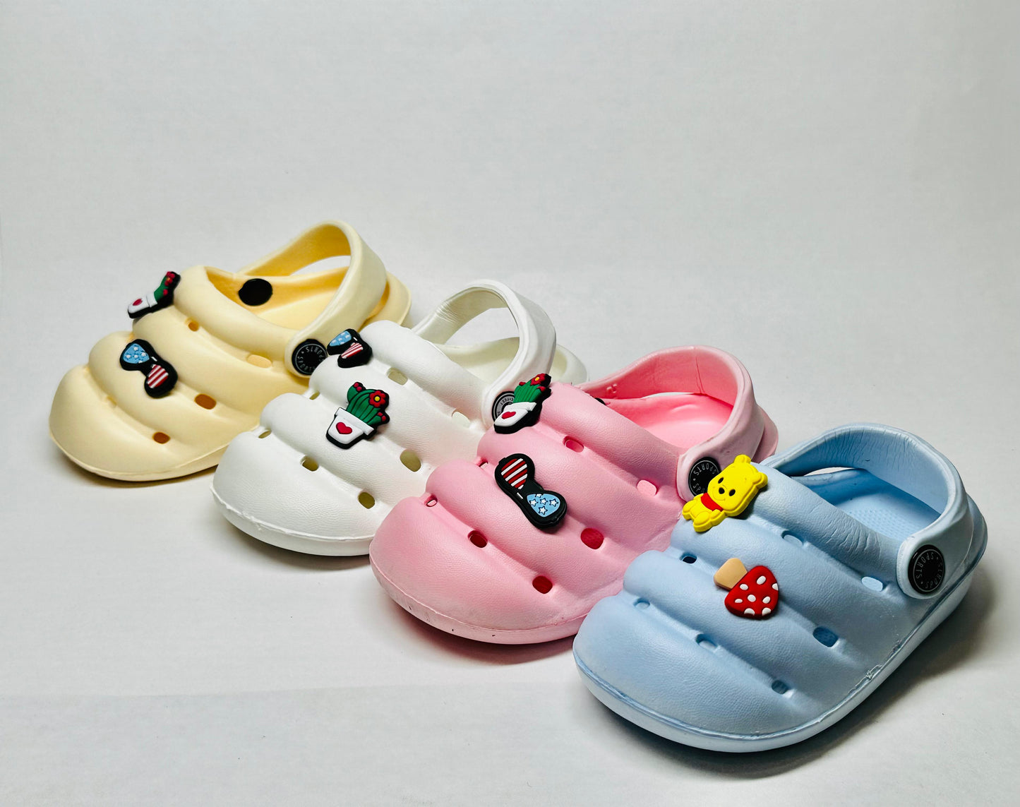 WOLFF | LONDON Tiny Treads Kids Clogs