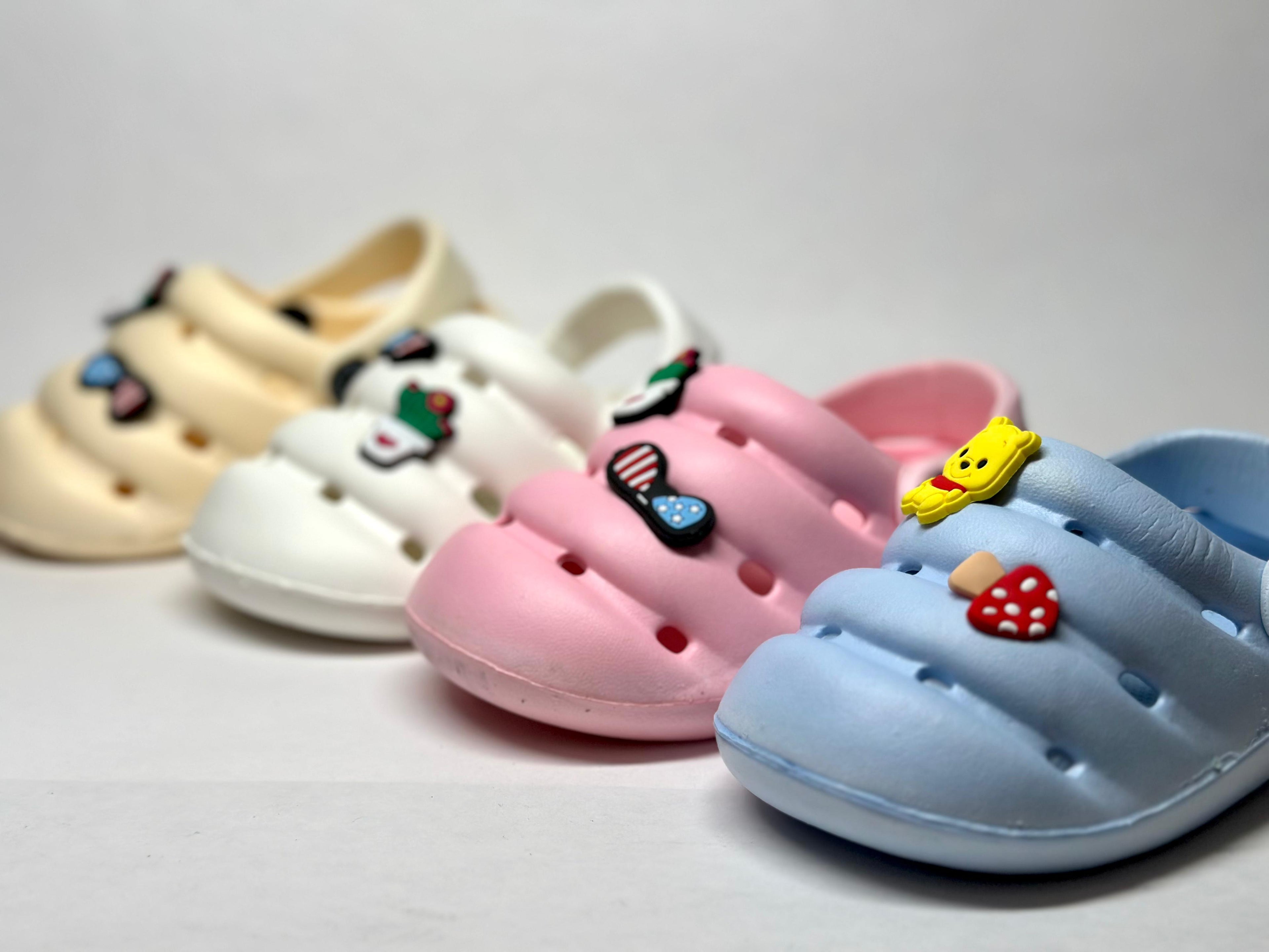 WOLFF | LONDON Tiny Treads Kids Clogs